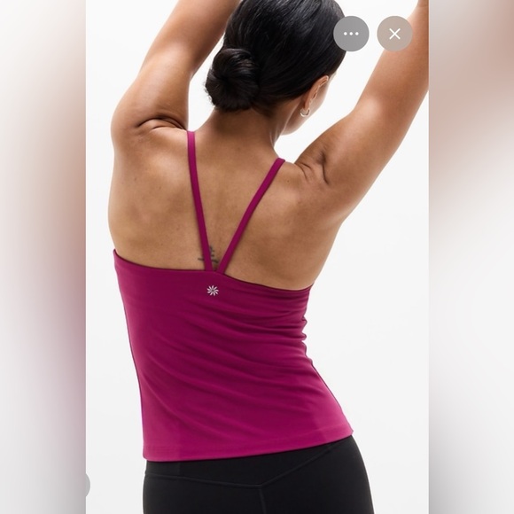 Athleta Tops - NWT Athleta Transcend Scoop Built-In Bra Tank Sz Large Best for A-C Cup